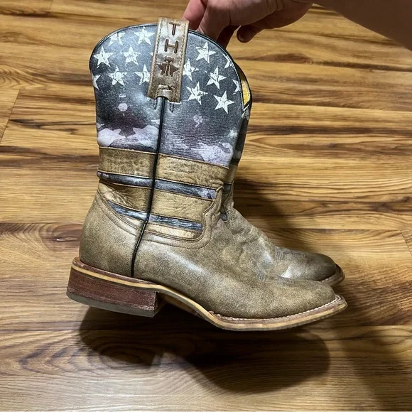 Tin Haul Women’s Boots Size 6.5 Shoot Like A Girl Boots - Picture 3 of 7